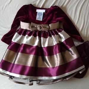 Bonnie baby holiday dress